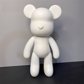 Ведмедик fluid bear bearbrick, 23 см, з фарбами  BR-23 фото