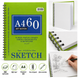 Скетчбук Art Nation Sketch A4 60 аркушів 90 г/м&sup2; 0730 фото 3