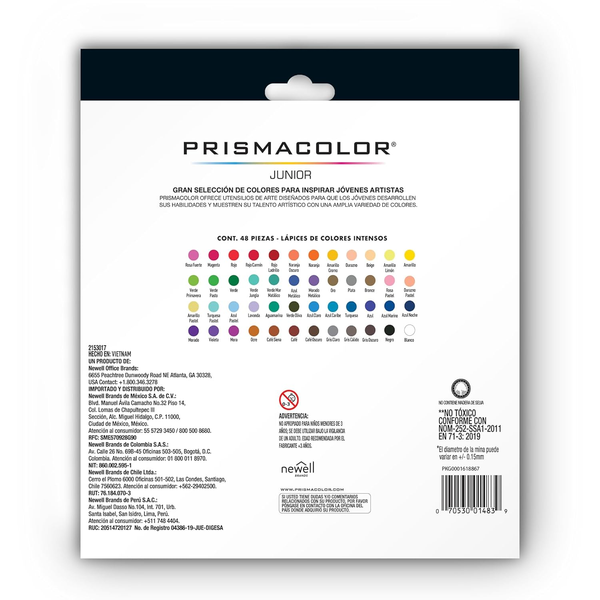 Prismacolor Junior 48 кольорів &mdash; набір кольорових олівців 0213 фото