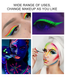 Аквагрим Neon Oil Face Body Art Paint, 10 цветов с кисточкой (№2) VERONNI2 фото 9