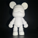 Ведмедик Punk fluid bear bearbrick, 22 см, з фарбами BR-1-22 фото 1