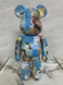 Ведмедик Milli fluid bear bearbrick, 27 см,  без фарб BR-2-27 фото 6